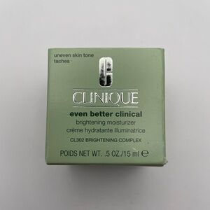 Clinique even better clinical brightening moisturizer NEW